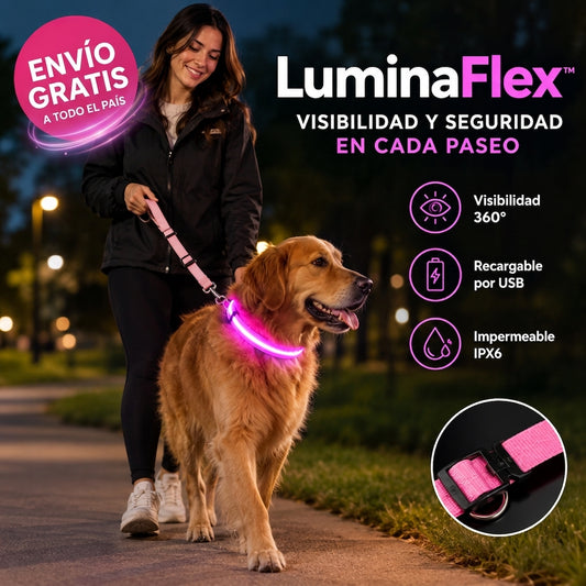 Collar Luminoso LED Recargable
